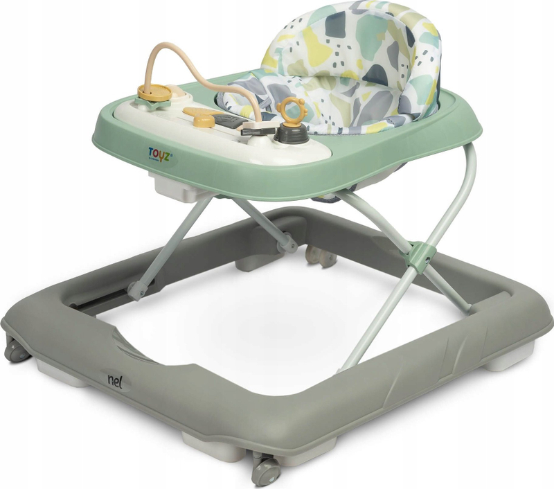 Eciatore për foshnje Toyz Walker Nel, lartësi e rregullueshme, palosës, gri