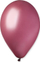 Balona dekorative Gemar pastel bordo e errët, 33 cm, 50 copë, ngjyrë verë të kuqe