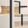 Raft LEOBERT Shelf, 73x17x35 cm, 4 rafte, ngjyrë sonoma