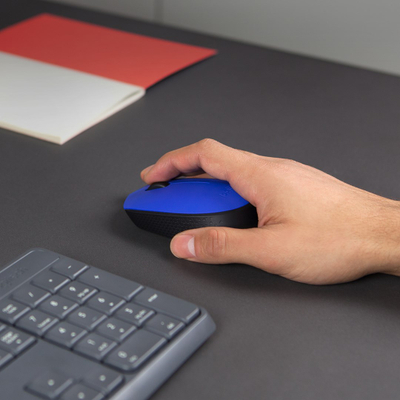 Maus Logitech M170, RF Wireless, i kaltër