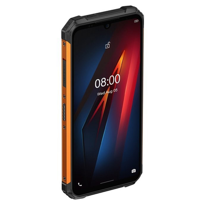 Телефон Ulefone Armor 8, 6.1\", 4GB 64GB, портокалов