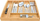 Organizues sirtari Kesper për takëme, bambu, 32–38 cm, natyral