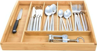 Organizues sirtari Kesper për takëme, bambu, 32–38 cm, natyral