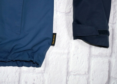 Xhaketë shiu Jack Wolfskin Texapore, kundra ujit, me kapuç, blu e errët