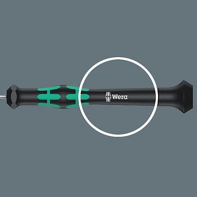 Прецизна наврткастегачка Wera Kraftform Micro 2035, права 2.5mm, вратило 80mm