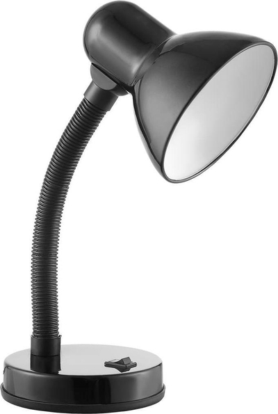 Lampë tavoline Orno DL-4/B, për llambë E27, e zezë