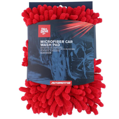 Jastëk larës makine Dirt Devil Microfiber, 24x18x4 cm, mikrofibër, i kuq