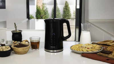 Ibrik elektrik Cecotec Thermosense 800 Neo, 1.7L, 2200W, inox