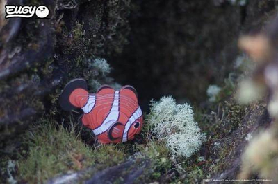Puzzle 3D Eugy Clownfish, 16 pjesë, edukativ, plot me ngjyra
