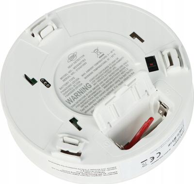 Detektor temperature Hikvision AX Pro DS-PDHT-E-WE, 57°C alarm, pa tela, i bardhë