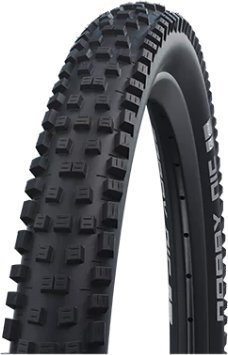 Gomë biçiklete Schwalbe Nobby Nic Evo Super Trail, 27.5x2.60, palosëse, e zezë