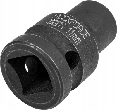 Çelës goditës 1/2" pa markë, 11mm, profil gjashtëkëndor, i zi