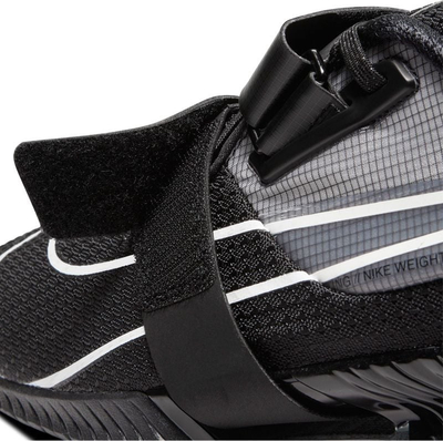 Këpucë për hedhje peshe Nike Romaleos 4, profesionale, të zeza bardh e zi