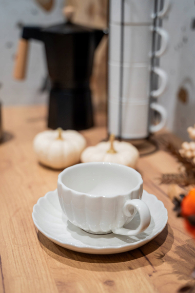 Filxhan porcelani Secret de Gourmet Romy, i bardhë