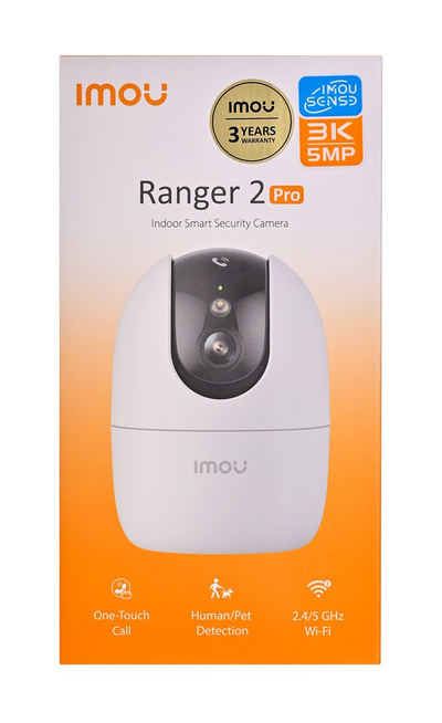 Kamerë sigurie Imou Ranger 2 Pro, 5MP, Wi‑Fi, e bardhë