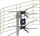 Antene TV Dipol ASP-4 Grid, DVB-T2, 11 dBi, gri