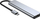 Adapter USB C Tech-Protect V4 6 në 1, HDMI, USB, alumini, gri