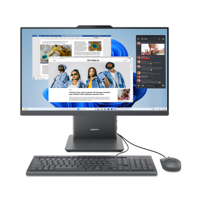 Kompjuter All in One Lenovo IdeaCentre AIO 24ARR9, Ryzen 5, 16GB RAM, 512GB SSD, gri