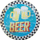 Shenjë dekorative muri Activeshop Beer, rrethore, alumin, shumëngjyrëshe
