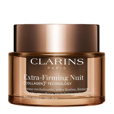 Krem nate forcues për lëkurë të thatë Extra-Firming Nuit Collagen Technology (Cream) Clarins, 50 ml