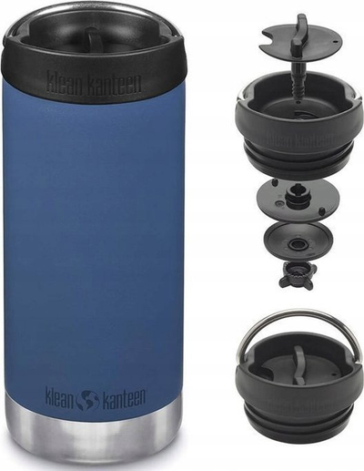 Shishe termike Klean Kanteen TKWide, 355 ml, çelik inoks, Real Teal