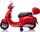 Motorr elektrik për fëmijë Milly Mally Vespa GTS Super, 6V, me drita LED, i kuq
