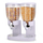 Dispenser dyfishtë për drithëra / snacks 2L, e bardhë. Unimks