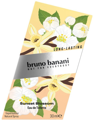 Parfum Bruno Banani Sunset Blossom Jasmine & Vanilla EDT për femra, 30ml
