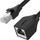 Kabllo rrjeti Unitek C1896BK, RJ45 Cat 6 STP, 5m, e zezë