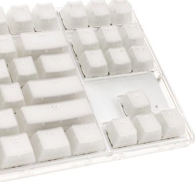 Tastierë gaming Ducky One 3 Aura, TKL, RGB, Kailh Jellyfish Y, e bardhë