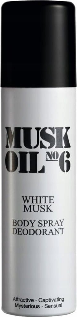 Deodorant spraj GOSH Musk Oil No. 6 White Musk, 150ml