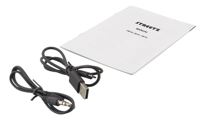 Altoparlant portativ STREETZ, Bluetooth 4.2, 6W, IPX5, portokalli