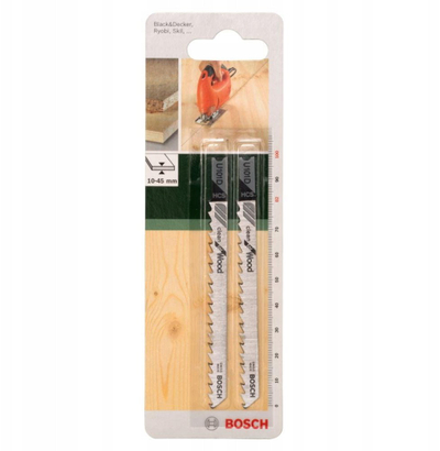 Set sharra elektrik Bosch 2609256760, U 101 D Clean for Wood, 2 copë