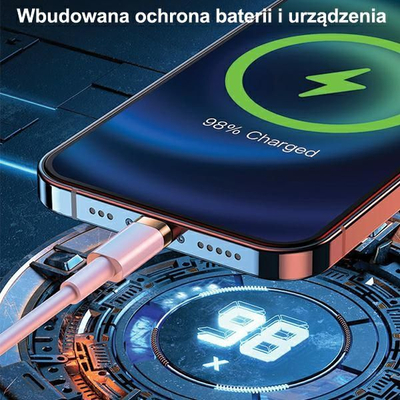 Kabllo Usb Usamus, 1.2m, e zezë