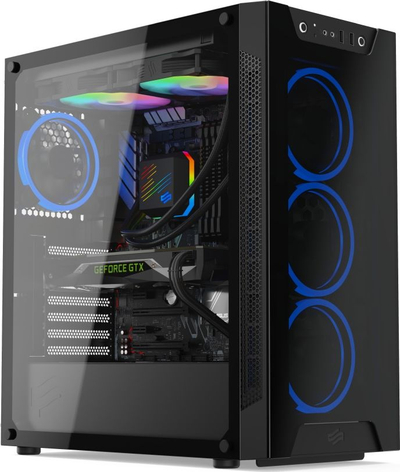 Kasë kompjuteri SilentiumPC Armis AR6X TG RGB (SPC258)