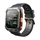 Smartwatch Rubicon RNCF27, Bluetooth Call, monitorim shëndeti, i zi portokalli