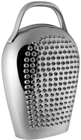 Rende djathi Alessi Cheese Please CHB02, çelik inox, dorezë e rehatsme, argjend
