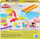 Set lodër Play-Doh Fun Factory Starter Set, 3 kanaçe, aktivitete arti, multingjyrësh