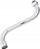 Spout për rubinet Hydroland SPOUT WL.S-115.B, 1/2", 115mm, krom