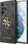 Mbrojtëse telefoni Guess Golden Logo për Samsung Galaxy S22 Ultra, hardcase, gri