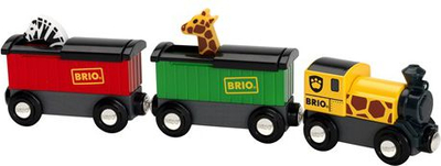Set lodrash Brio Safari Train, druri, 3+ vjeç