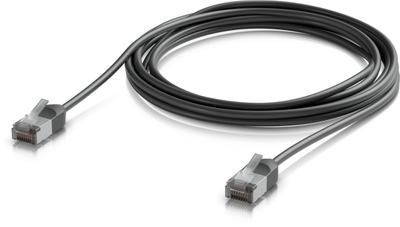 Kabllo rrjeti Ubiquiti UACC-Cable-Patch-Outdoor, CAT 6a F/UTP, RJ45, 3 m, e zezë