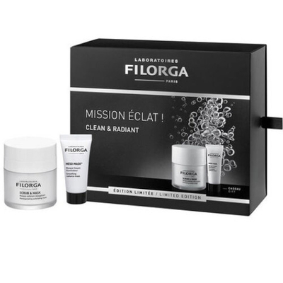 Set Filorga Clean & Radiant, maska Reoxygenating 55 ml + Meso 15 ml