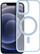 Kapak telefoni Apple iPhone 12 Pro, MagSafe, transparent, blu