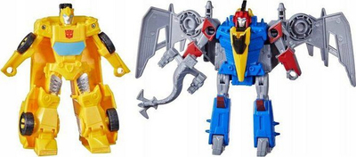 Figurina transformues Cyberverse - Bumbleswoop Hasbro, 12 cm