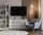 Raft rrotullues për libra EUGAD 0009SHG, 4 nivele, MDF, i bardhë