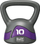 Kettlebell Body Sculpture BW117EN, 10 kg, gri me vjollcë