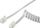 Kabllo kufjesh Wentronic Goobay 50246, RJ10 në RJ10, 2 m, e bardhë