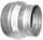 Adapter ventilimi ALNOR RPC-100-80, DN 80-100 mm, metalik, argjendtë