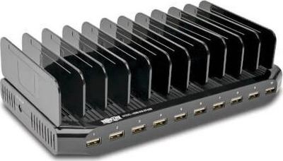 Stacion karikimi USB Tripp Lite U280-010-ST-CEE, 10 porta, 96W, i zi